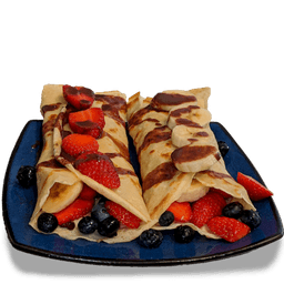 Cover Image for Fruit Crepes with Chocolate