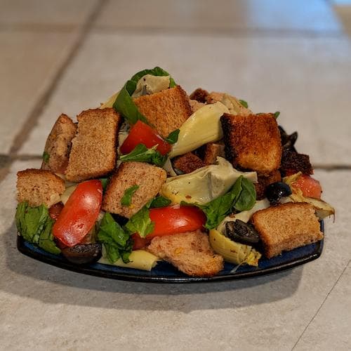 Artichoke Tomato Panzanella