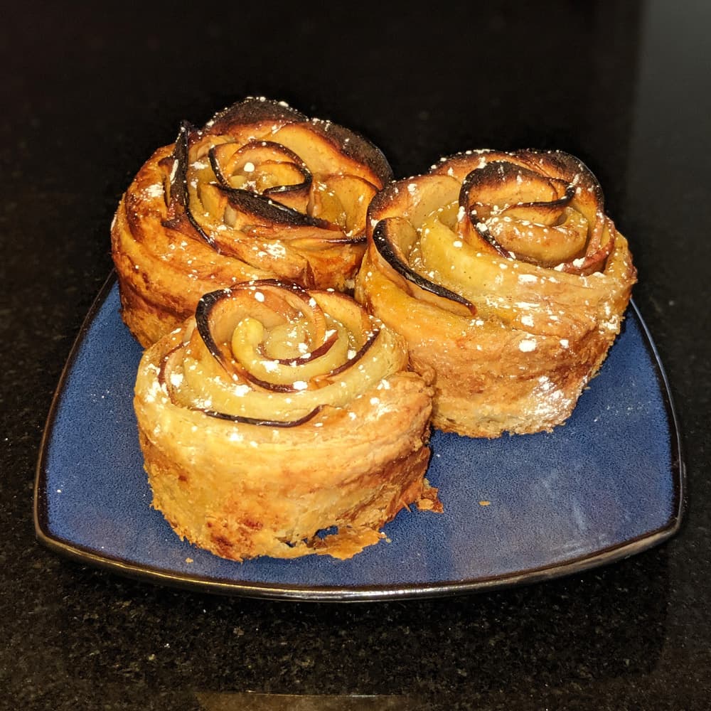 Baked Apple Roses