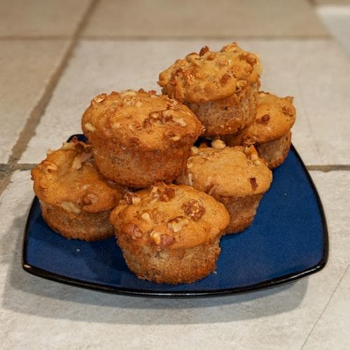 Banana Crunch Muffins
