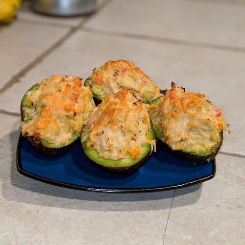 Chicken Stuffed Avocados