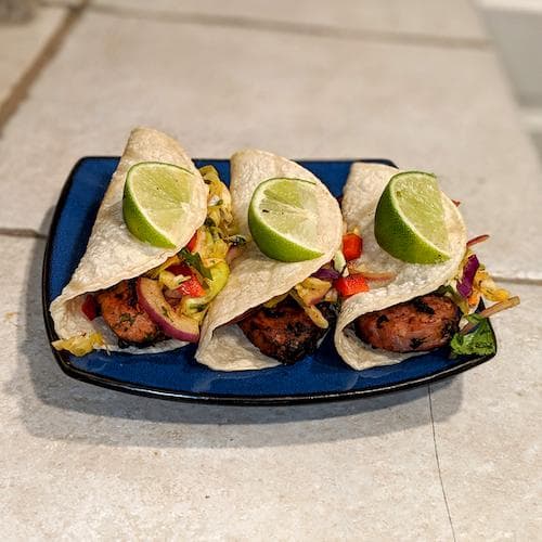 Grilled Chipotle Pork Tacos