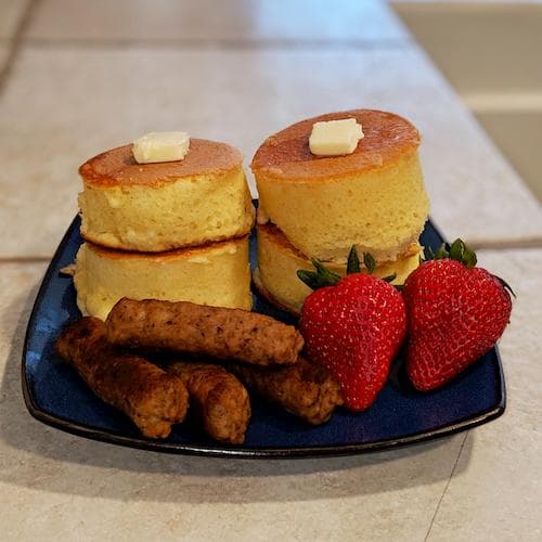 Japanese Fluffy Pancakes