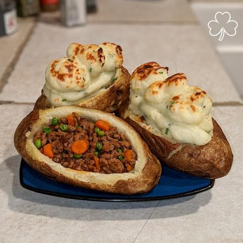 Shepard's Pie Potato Bowls