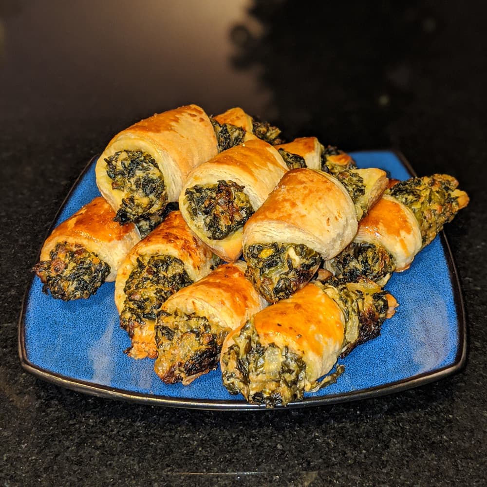 Spinach Feta Rugelach