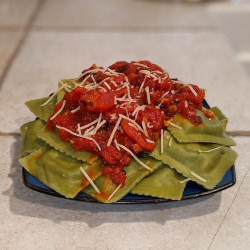 Spinach Ravioli