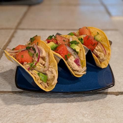 Watermelon Chicken Tacos